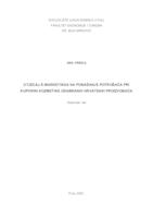 prikaz prve stranice dokumenta Utjecaj e-marketinga na ponašanje potrošača pri kupovini kozmetike odabranih hrvtaskih proizvođača