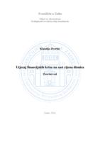 prikaz prve stranice dokumenta Utjecaj financijskih kriza na rast cijena dionica