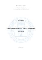 prikaz prve stranice dokumenta Uloga i značaj norme ISO14001 u hotelijerstvu