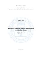 prikaz prve stranice dokumenta Filozofska refleksija geneze i manifestacije multikulturalizma