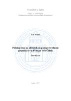 prikaz prve stranice dokumenta Položaj žena na obiteljskom poljoprivrednom gospodarstvu: Primjer selo Čitluk