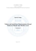 prikaz prve stranice dokumenta Violence and Sarah Kane: Representation of Sexual Violence in "Blasted" and "Phaedra's Love"