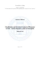 prikaz prve stranice dokumenta Classification and Structural Analysis of Phrasemes in Felix - Srećko Puntarić's comic in Večernji list