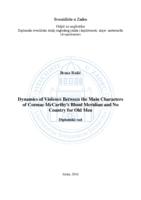 prikaz prve stranice dokumenta Dynamics of Violence Between the Main Characters of Cormac McCarthy's "Blood Meridian" and "No Country for Old Men"