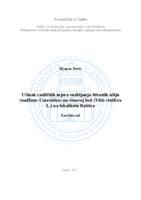 prikaz prve stranice dokumenta Utjecaj različitih mjera suzbijanja štitastih ušiju (nadfam: Coccoidea) na vinovoj lozi (Vitis vinifera L.) na lokalitetu Baštica