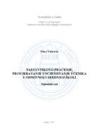 prikaz prve stranice dokumenta Nastavnikovo praćenje, provjeravanje i ocjenjivanje učenika u osnovnoj i srednjoj školi