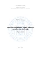 prikaz prve stranice dokumenta Motivacija zaposlenika s aspekta poduzeća i menadžerskog odlučivanja