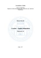 prikaz prve stranice dokumenta Croatian-English bilingualism