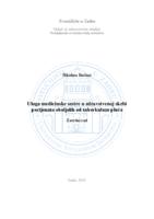 prikaz prve stranice dokumenta Uloga medicinske sestre u zdravstvenoj skrbi pacijenata oboljelih od tuberkuloze pluća