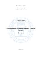 prikaz prve stranice dokumenta Razvoj ruralnog turizma na primjeru Zadarske županije 