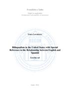 prikaz prve stranice dokumenta Bilingualism in the United States with Special Reference to the Relationship between English and Spanish 