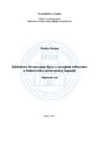 prikaz prve stranice dokumenta Inkluzivno obrazovanje djece s razvojnim teškoćama u Dubrovačko-neretvanskoj županiji