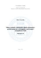 prikaz prve stranice dokumenta Odnos osobnih i roditeljskih ciljnih orijentacija s perfekcionizmom i strategijama suočavanja s neuspjehom u školi