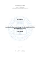 prikaz prve stranice dokumenta Analiza konkurentnosti u građevinskoj industriji u Republici Hrvatskoj