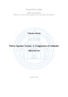 prikaz prve stranice dokumenta Native Speaker Norms: A Comparison of Attitudes