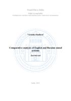 prikaz prve stranice dokumenta Comparative analysis of English and Russian sound systems