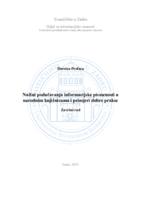 prikaz prve stranice dokumenta Načini podučavanja informacijske pismenosti u narodnim knjižnicama i primjeri dobre prakse