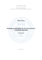 prikaz prve stranice dokumenta Strategije prekida ljubavne veze i privrženost u romatičnim odnosima