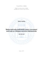 prikaz prve stranice dokumenta Radna motivacija medicinskih sestara i povezanost motivacije sa vođenjem sestrinske dokumentacije