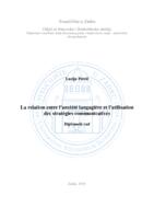 prikaz prve stranice dokumenta La relation entre l'anxiété langagière et l'utilisation des stratégies communicatives