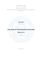 prikaz prve stranice dokumenta Zum Status der ÜbersetzerInnen in Kroatien