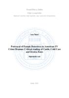 prikaz prve stranice dokumenta Portrayal of Female Detectives in American TV Crime Dramas: Critical reading of Castle, Cold Case and Jessica Jones