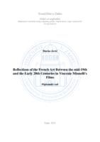 prikaz prve stranice dokumenta Reflections of the French Art Between the mid-19th and the Early 20th Centuries in Vincente Minnelli's Films