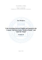 prikaz prve stranice dokumenta Code-Switching between English and Spanish in the Comedy Television Series “Modern Family” and “Jane the Virgin”