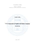 prikaz prve stranice dokumenta V-N Compounds in English and Italian Language