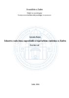 prikaz prve stranice dokumenta Iskustvo rada žena zaposlenih u trgovačkim centrima u Zadru