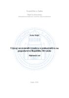 prikaz prve stranice dokumenta Utjecaj suvremenih trendova u poduzetništvu na gospodarstvo Republike Hrvatske