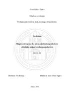 prikaz prve stranice dokumenta Mogućnosti i prepreke afirmaciji ženskog rada kroz obiteljsko poljoprivredna gospodarstva