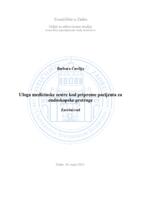 prikaz prve stranice dokumenta Uloga medicinske sestre kod pripreme pacijenta za endoskopske pretrage