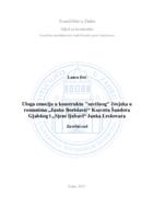 prikaz prve stranice dokumenta Uloga emocija u konstruktu ''suvišnog'' čovjeka u romanima „Janko Borislavić“ Ksavera Šandora Gjalskog i „Sjene ljubavi“ Janka Leskovara