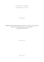 prikaz prve stranice dokumenta Mikroklimatski pokazatelji u staji za mliječne krave s osvrtom na zagađenje elektrosmogom