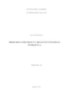 prikaz prve stranice dokumenta Mikrobiološki rizici u hrani životinjskog podrijetla