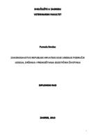 prikaz prve stranice dokumenta Zakonodavstvo Republike Hrvatske koje uređuje područje uzgoja, držanja i premještanja egzotičnih životinja