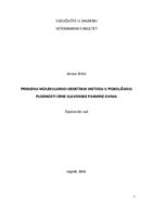 prikaz prve stranice dokumenta Primjena molekularno-genetskih metoda u poboljšanju plodnosti crne slavonske pasmine svinja