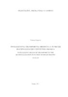 prikaz prve stranice dokumenta Inteligentna transportna sredstva u funkciji racionalizacije cestovnog prometa