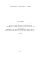 prikaz prve stranice dokumenta Računovodstveni tretman i analiza troškova u funkciji upravljanja poduzećem Tehnika d. d.