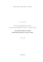 prikaz prve stranice dokumenta Analiza električnog sustava cestovnog motornog vozila TAM 150 T 11 B BV
