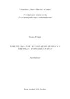 prikaz prve stranice dokumenta Porezi lokalnih i regionalnih jedinica u Šibensko-kninskoj županiji