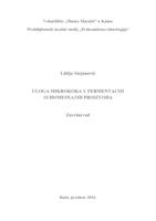 prikaz prve stranice dokumenta Uloga mikrokoka u fermentaciji suhomesnatih proizvoda