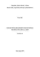 prikaz prve stranice dokumenta PODUZETNIČKI MENADŽMENT PODUZETNIČKOG PROJEKTA WELLNES d.o.o. KNIN