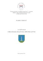 prikaz prve stranice dokumenta STRATEGIJA RAZVOJA OPĆINE LIVNO