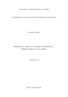 prikaz prve stranice dokumenta PRIPREMA VODE ZA LJUDSKU POTROŠNJU I PREHRAMBENU INDUSTRIJU