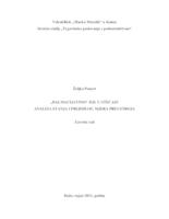 prikaz prve stranice dokumenta DALMACIJAVINO“ D.D. U STEČAJU  ANALIZA STANJA I PRIJEDLOG MJERA PREUSTROJA