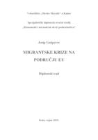 prikaz prve stranice dokumenta EU i migrantske krize