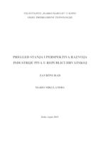 prikaz prve stranice dokumenta Pregled stanja i perspektiva razvoja industrije piva u Republici Hrvatskoj