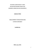 prikaz prve stranice dokumenta Utjecaj okolišnih i društvenih eksternalija na životno zadovoljstvo 